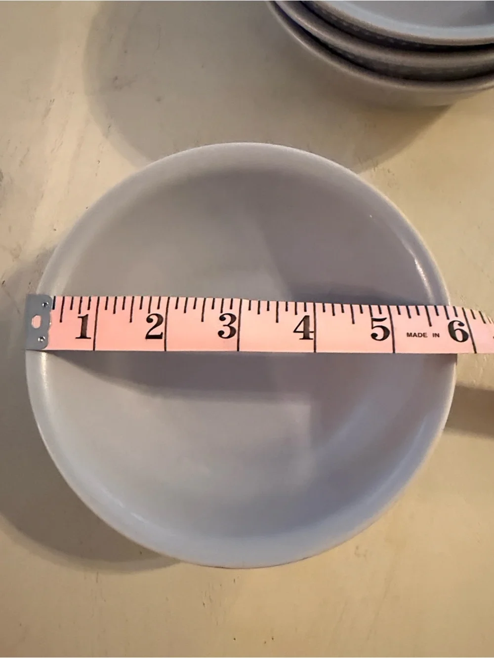 Pfaltzgraff Sea Blue Pearls Lavender Cereal Bowls Retired 1999
